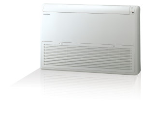 Verwarmen en koelen met een Samsung vloer plafond model warmtepomp airconditioning