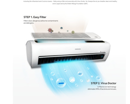 Gezonde frisse lucht met een Samsung single split warmtepomp airco
