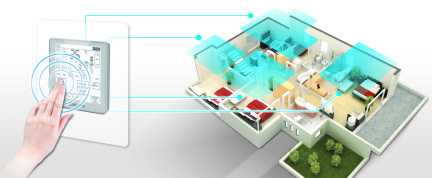 Meerdere ruimten verwarmen en koelen met een Samsung warmtepomp airco