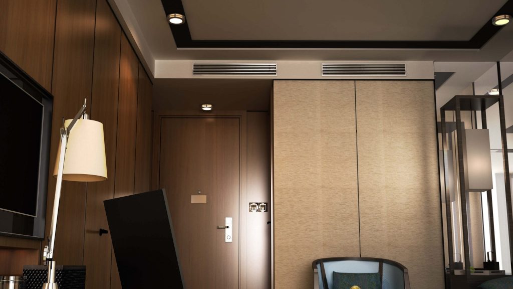 Samsung airconditioning kanaal hotel